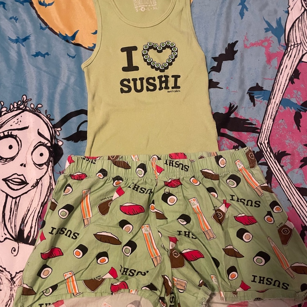 David and Goliath pajama set